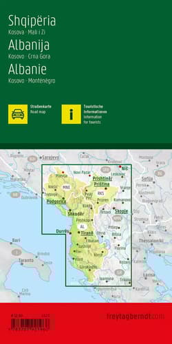 Galeria - zdjęcie nr. 2 - Mapa Albania 1:400 000