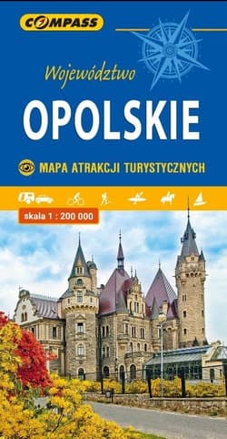 Mapa atrakcji tur. - Województwo Opolskie 1:200000 - Praca zbiorowa