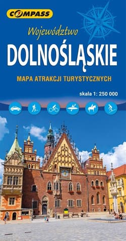 Mapa atrakcji turyst. - Województwo dolnośląskie - Praca zbiorowa