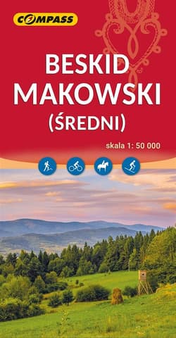Mapa - Beskid Makowski 1:50 000 - Praca zbiorowa