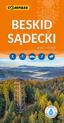 Mapa - Beskid Sądecki 1:50 000 - Praca zbiorowa