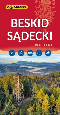 Mapa - Beskid Sądecki 1:50 000 - Praca zbiorowa