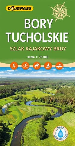 Mapa - Bory Tucholskie 1:75 000 - Praca zbiorowa