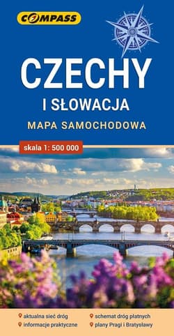 Mapa - Czechy i Słowacja 1:500 000 - Praca zbiorowa
