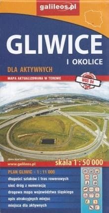Mapa dla aktywnych - Gliwice i okolice 1:50 000 - Praca zbiorowa