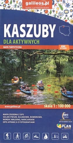 Mapa dla aktywnych - Kaszuby 1:100 000 w.2020 - Praca zbiorowa