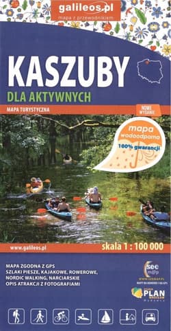 Mapa dla aktywnych - Kaszuby 1:100 000 wodoodp. - Praca zbiorowa