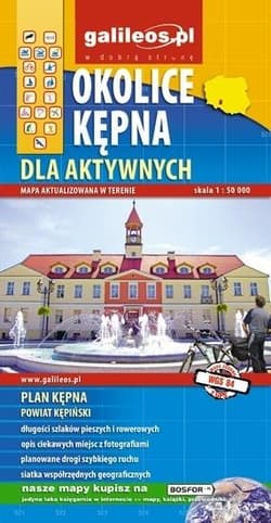 Mapa dla aktywnych - Okolice Kępna 1: 50 000 - Praca zbiorowa