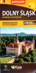 Mapa - Dolny Śląsk 250 atrakcji turystycznych