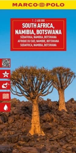 Mapa drogowa Afryka Południowa, Namibia 1:2,4 mln - Praca zbiorowa