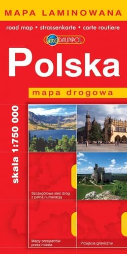 Mapa Drogowa DAUNPOL. Polska laminat - Praca zbiorowa