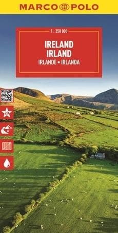 Mapa drogowa Irlandia 1:350 000 - Praca zbiorowa