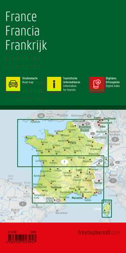 Galeria - zdjęcie nr. 2 - Mapa Francja 1:800 000