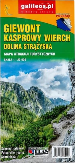 Mapa - Giewont, Kasprowy Wierch... 1:20 000 w.2026 - Praca zbiorowa