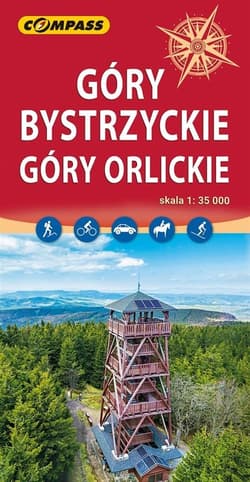 Mapa - Góry Bystrzyckie, Góry Orlickie 1:35 000 - Praca zbiorowa