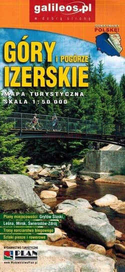 Mapa - Góry i Pogórze Izerskie 1:50 000 w.2022 - Praca zbiorowa