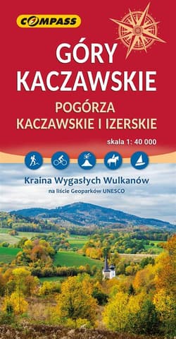 Mapa - Góry Kaczawskie 1:40 000 - Praca zbiorowa
