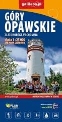 Mapa - góry Opawskie 1:25 000 - Praca zbiorowa