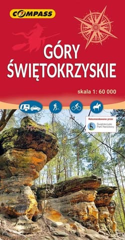 Mapa - Góry Świętokrzyskie 1:60 000 - Praca zbiorowa