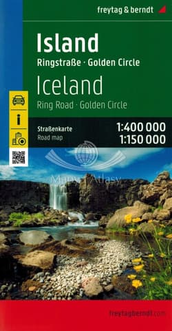 Mapa Islandia 1:400 000 FB