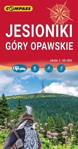 Mapa - Jesioniki, Góry Opawskie 1:50 000 - Praca zbiorowa