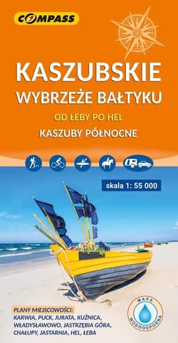Mapa - Kaszubskie wybrzeże Bałtyku - Praca zbiorowa