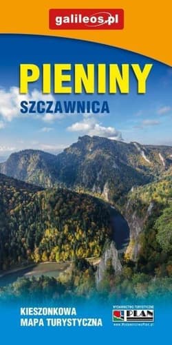 Mapa kieszonkowa laminowa - Szczawnica, Pieniny - Praca zbiorowa