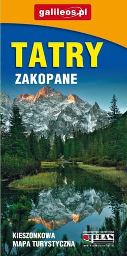 Mapa kieszonkowa laminowa - Tatry, Zakopane - Praca zbiorowa