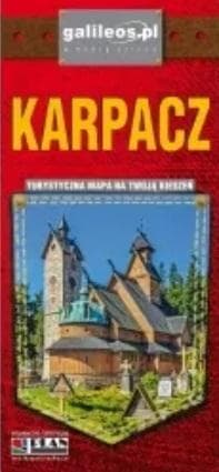 Mapa kieszonkowa laminowana - Karpacz - Praca zbiorowa
