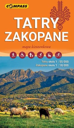 Mapa kieszonkowa - Tatry, Zakopane - Praca zbiorowa