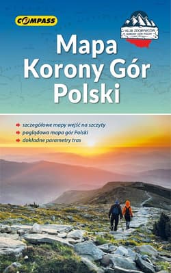 Mapa Korony Gór Polski w.2026 - Praca zbiorowa