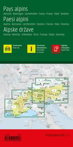 Galeria - zdjęcie nr. 2 - Mapa Kraje Alpejskie 1:500 000