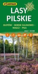 Mapa - Lasy Pilskie 1:50 000 - Praca zbiorowa