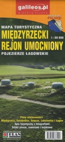 Mapa - Międzyrzecki Rejon Umocniony 1:60 000 - Praca zbiorowa