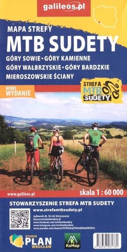 Mapa - MTB Sudety 1:60 000 - Praca zbiorowa