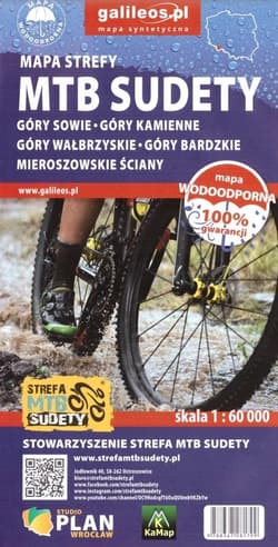 Mapa - MTB Sudety 1:60 000 - Praca zbiorowa