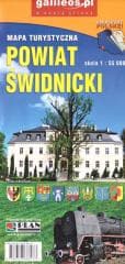 Mapa - powiat świdnicki 1:55 000 - Praca zbiorowa