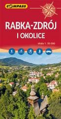 Mapa - Rabka Zdrój i okolice 1:35 000 - Praca zbiorowa