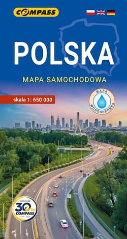 Mapa samochodowa. Polska 1:650 000 lam w.2027 - Praca zbiorowa