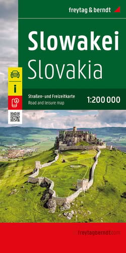 Mapa Słowacja 1:200 000 - Opracowanie Zbiorowe