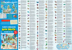 Galeria - zdjęcie nr. 2 - Mapa świata. Plakat z naklejkami