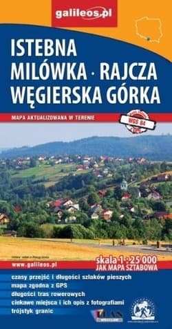 Mapa sztabowa -Istebnik,Milówka,Rajcza,Węgierska.. - Praca zbiorowa