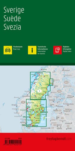 Galeria - zdjęcie nr. 2 - Mapa Szwecja 1:600 000