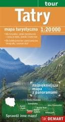 Mapa - Tatry 1:20 000 - Praca zbiorowa