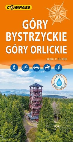 Mapa tur. - Góry Bystrzyckie, Góry Orlickie lam. - Praca zbiorowa