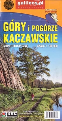Mapa tur. Góry i Pogórze Kaczawskie 1:50000 - Praca zbiorowa