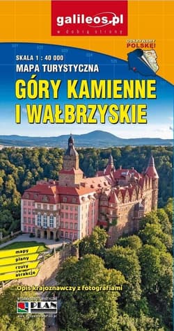 Mapa tur. - Góry Kamienne i Wałbrzyskie - Praca zbiorowa