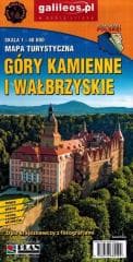 Mapa tur. - Góry Kamienne i Wałbrzyskie lam
