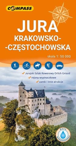 Mapa tur. - Jura Krakowsko-Częstochowska lam. - Praca zbiorowa