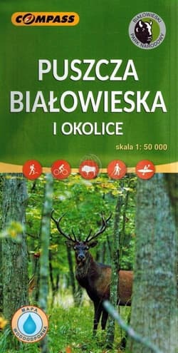 Mapa tur. - Puszcza Białowieska i okolice 1:50 000 - Praca zbiorowa